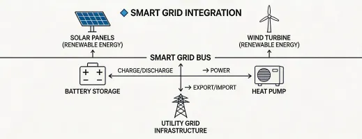 Smart grid and demand response integration